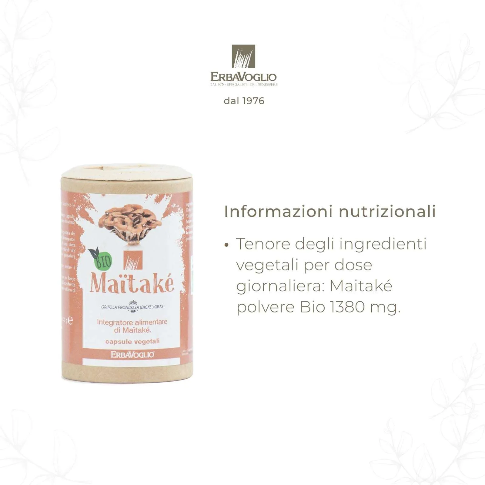 Capsule di Maitaké Bio - immagine 3