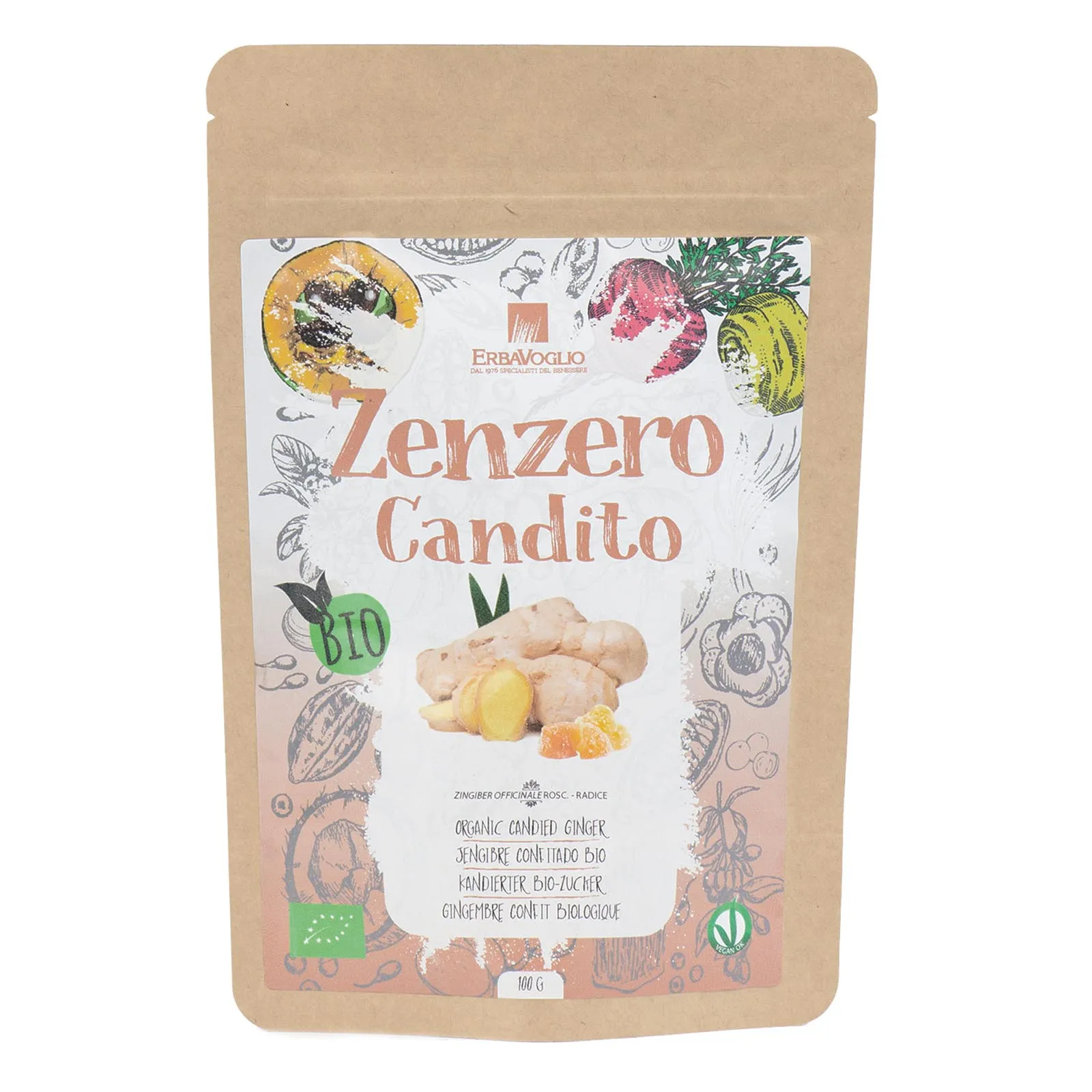 Zenzero Candito Bio