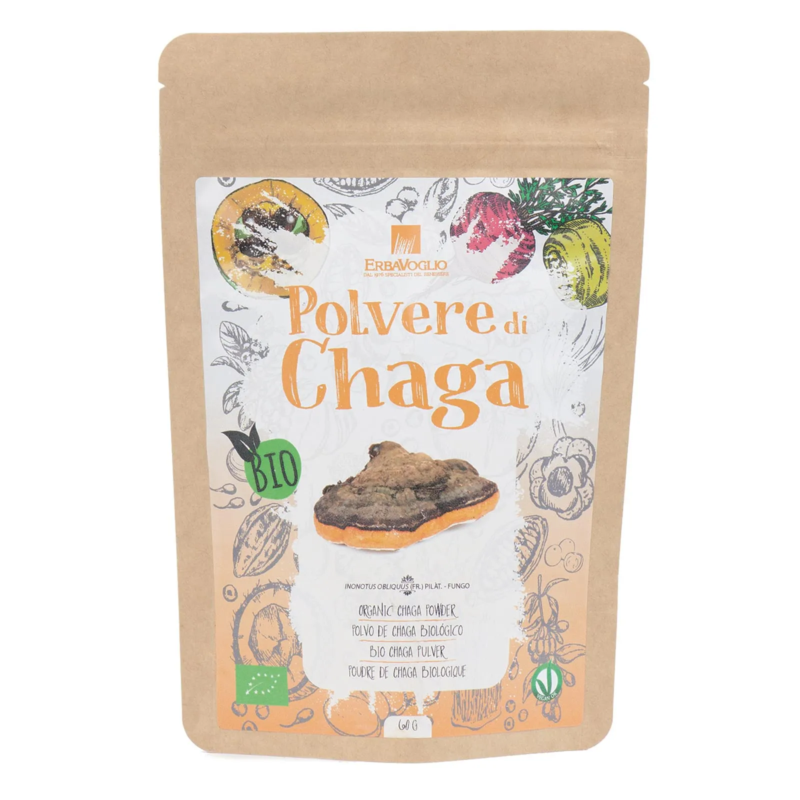 Polvere di Chaga Bio