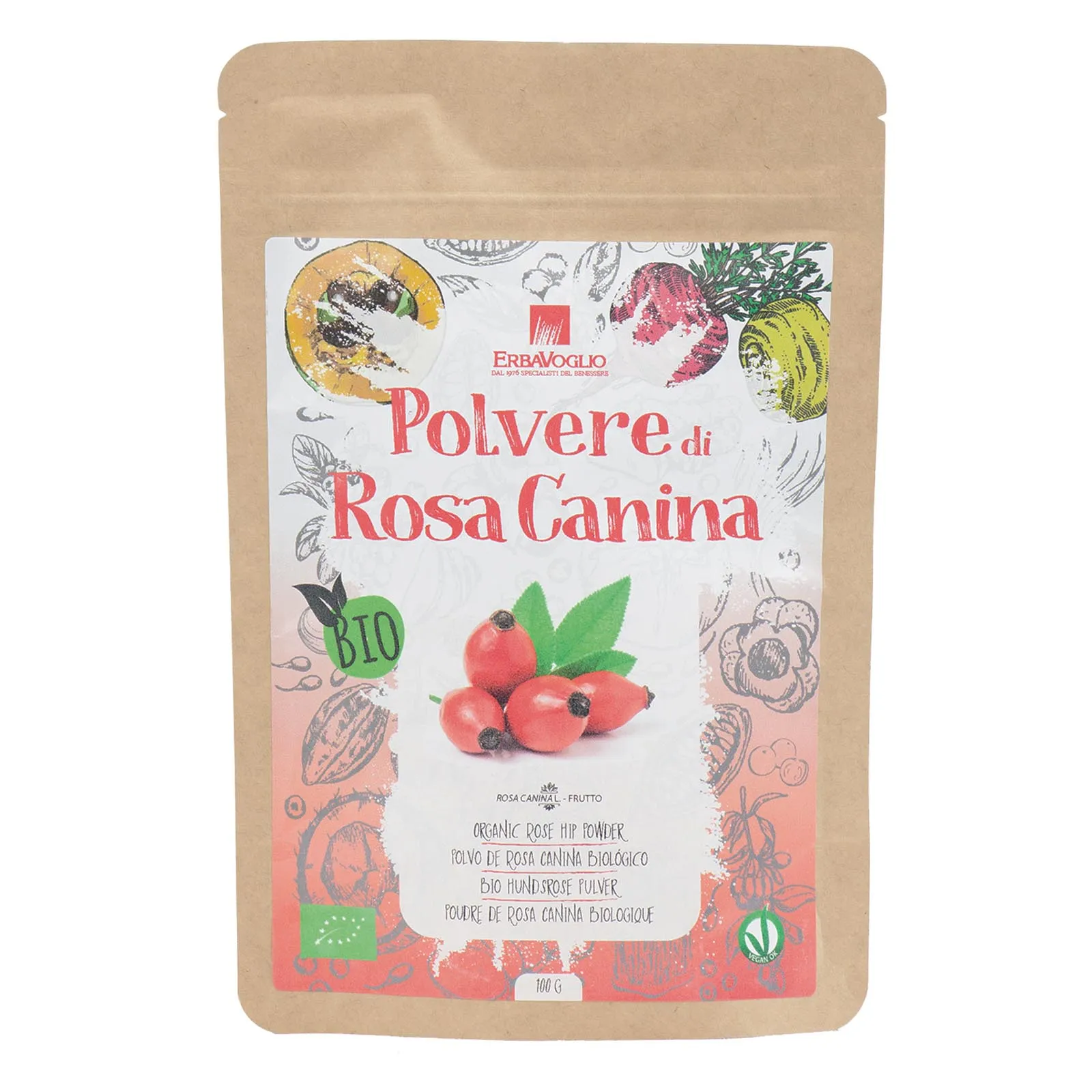 Polvere di Rosa Canina Bio