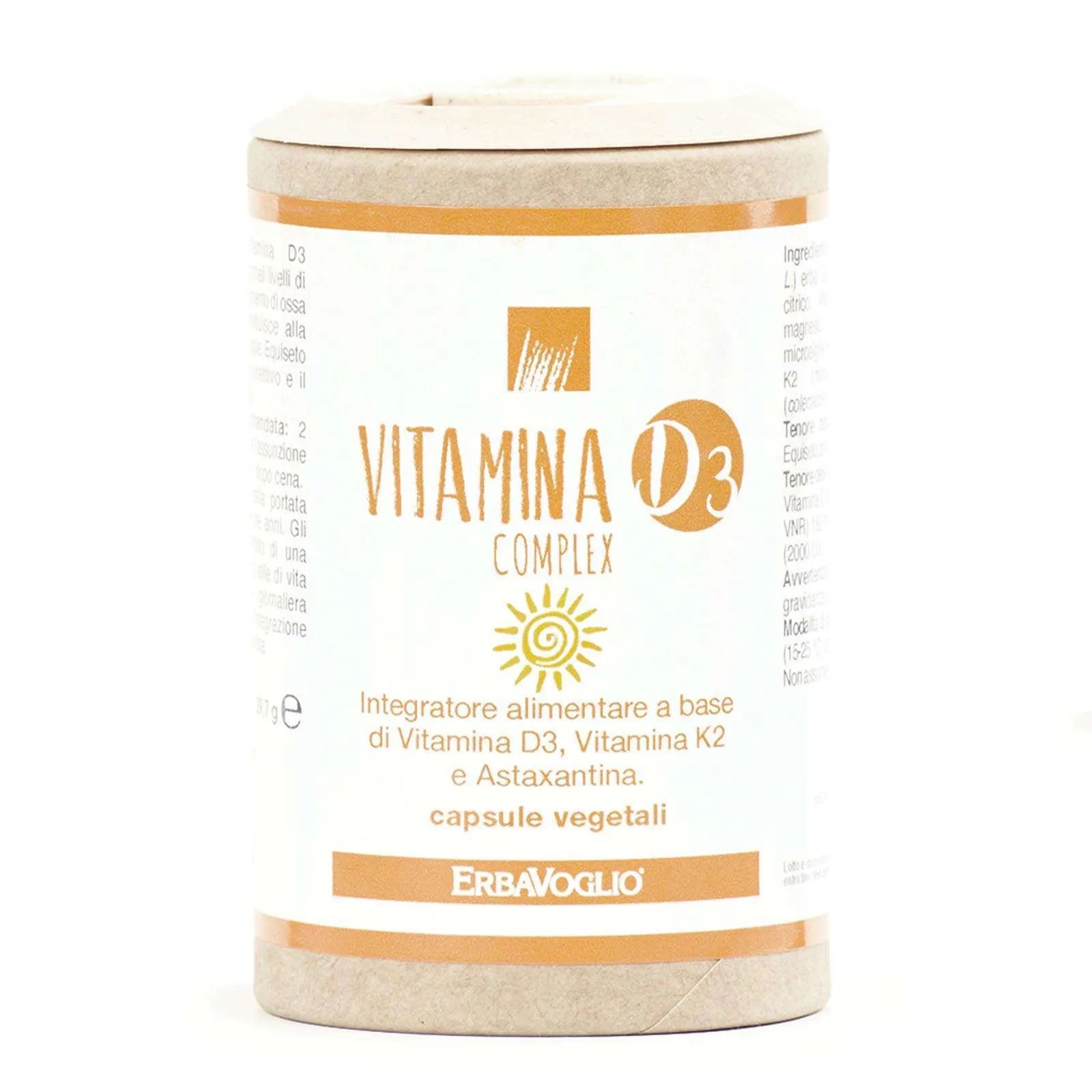 Capsule di Vitamina D3 Complex