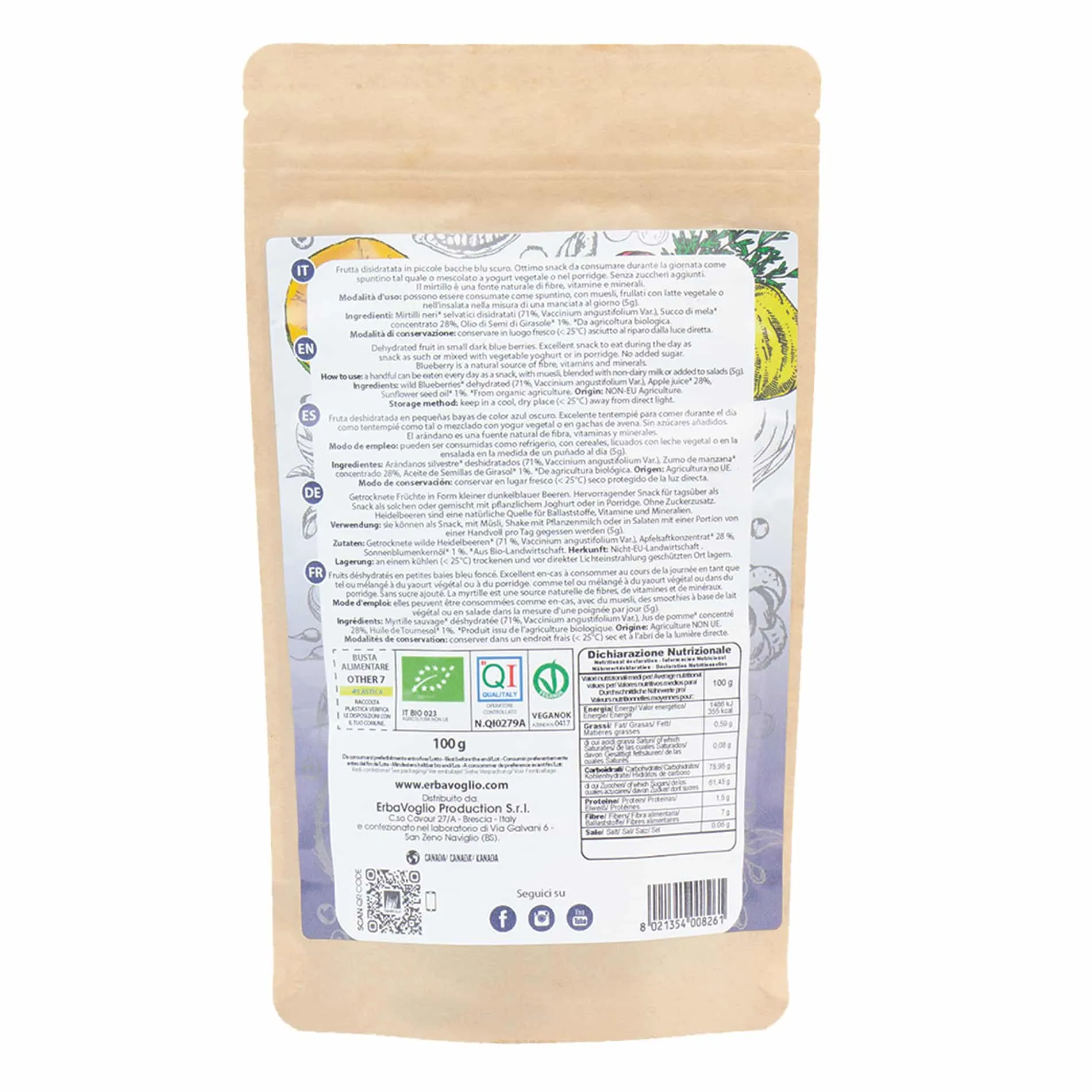 Mirtilli Neri Bio - immagine 2