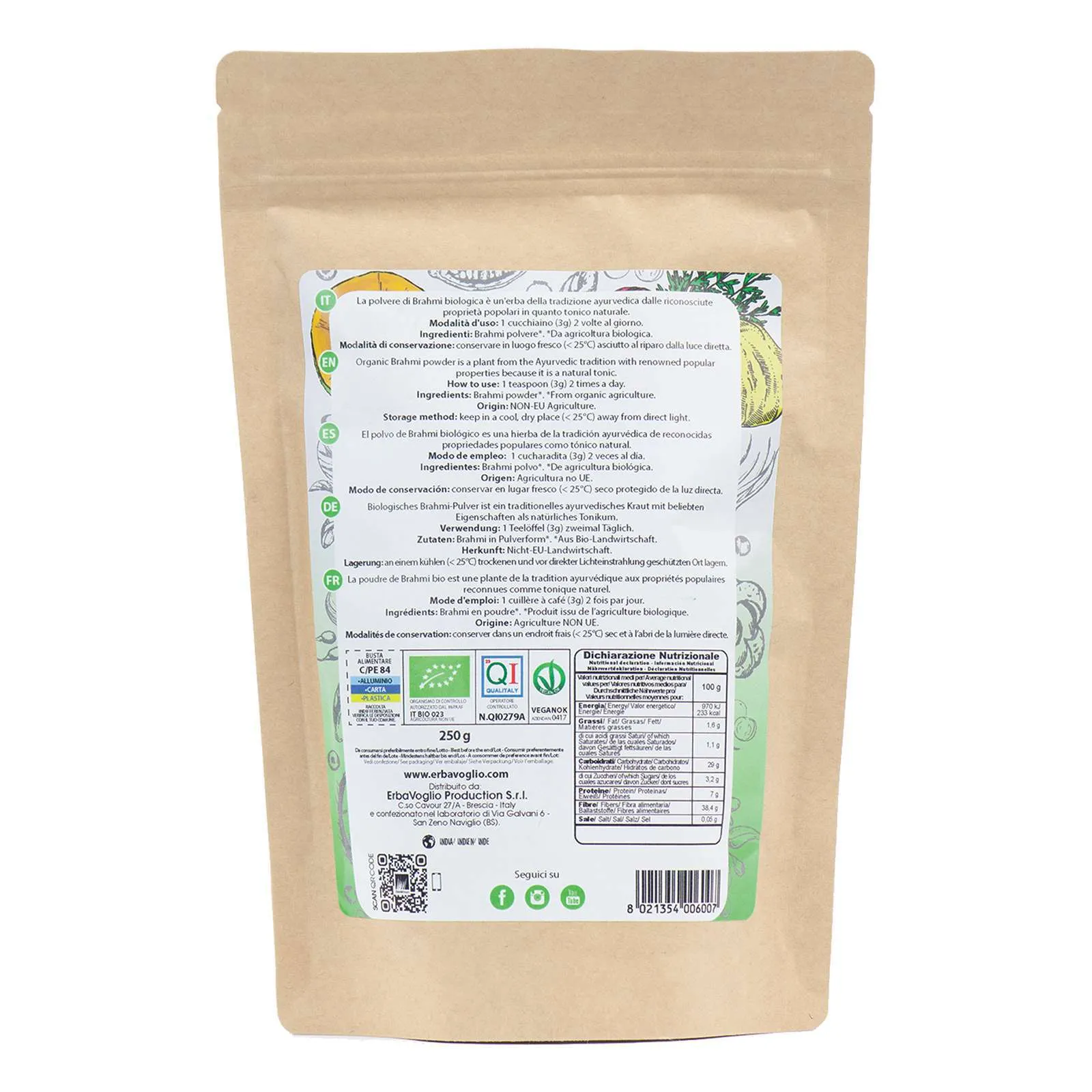 Polvere di Brahmi Bio - immagine 2