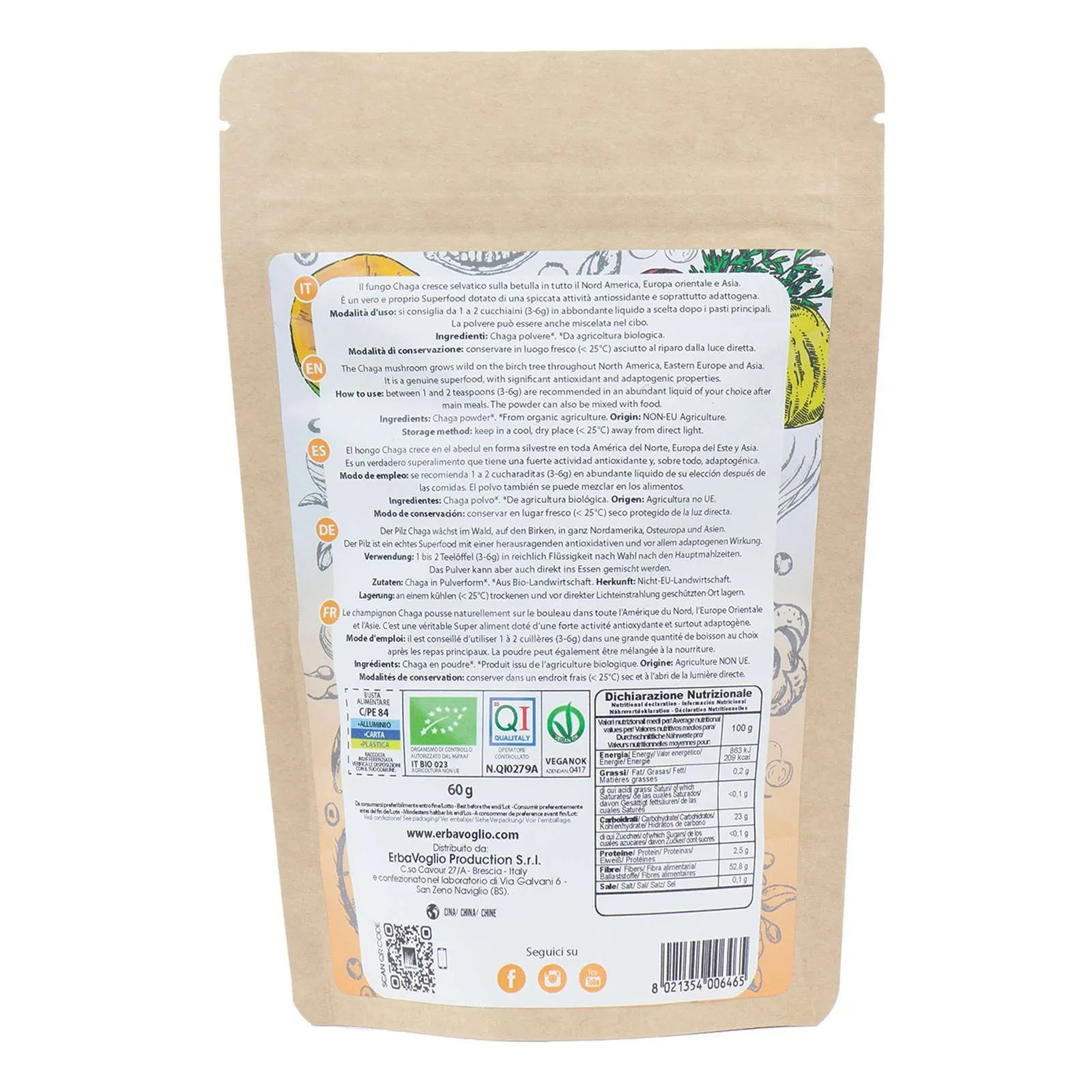 Polvere di Chaga Bio - immagine 2