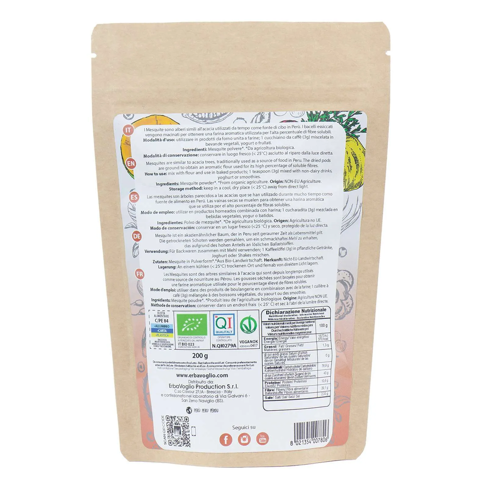 Polvere di Mesquite Bio - immagine 2