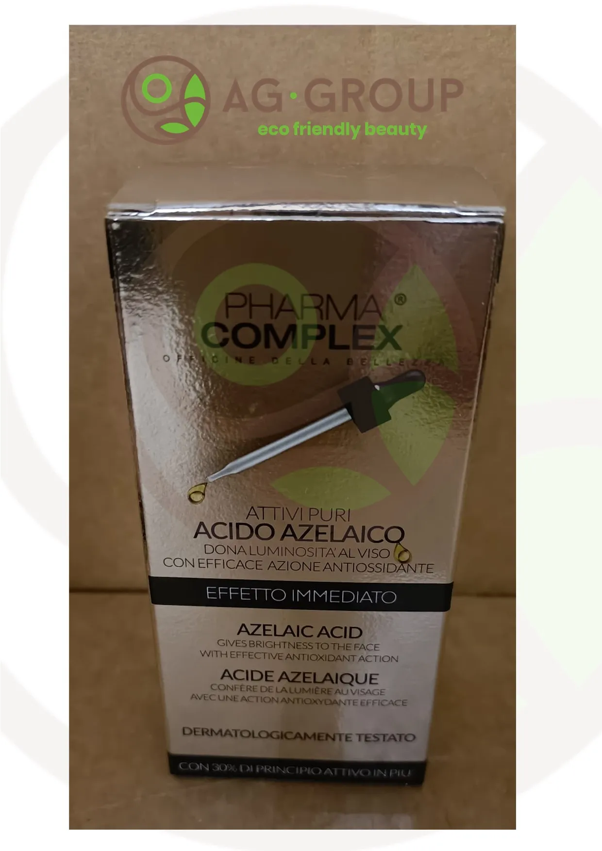 Siero viso attivi puri acido azelaico da 30ml.