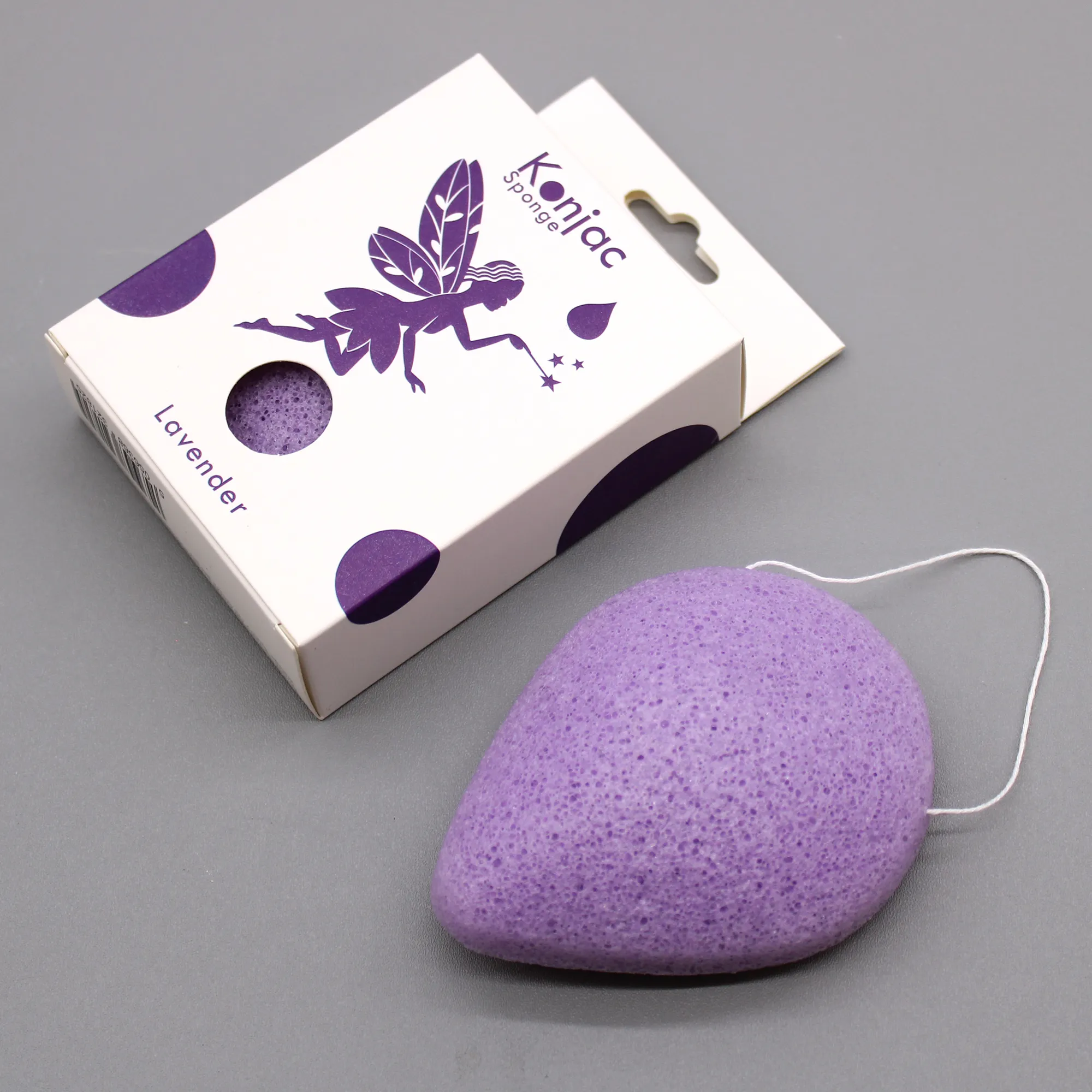 Spugna konjac a goccia lavanda – calmante
