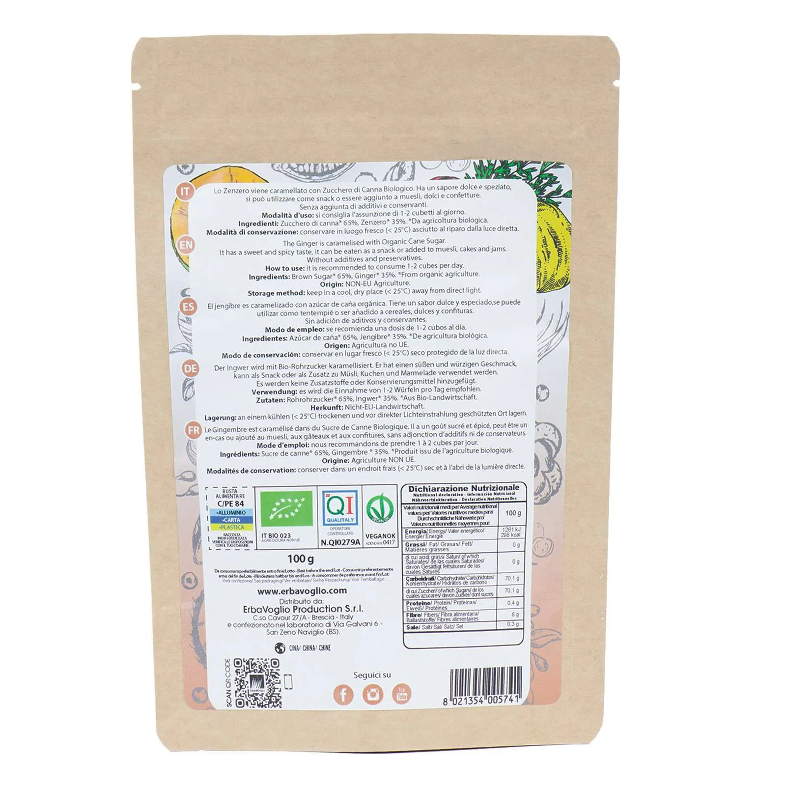 Zenzero Candito Bio - immagine 2