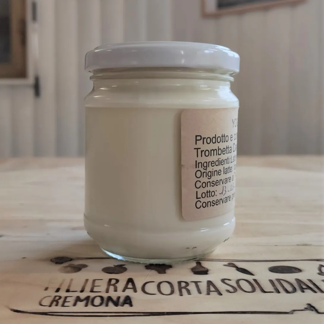 Yogurt caprino Naturale 212ml, Trombetta