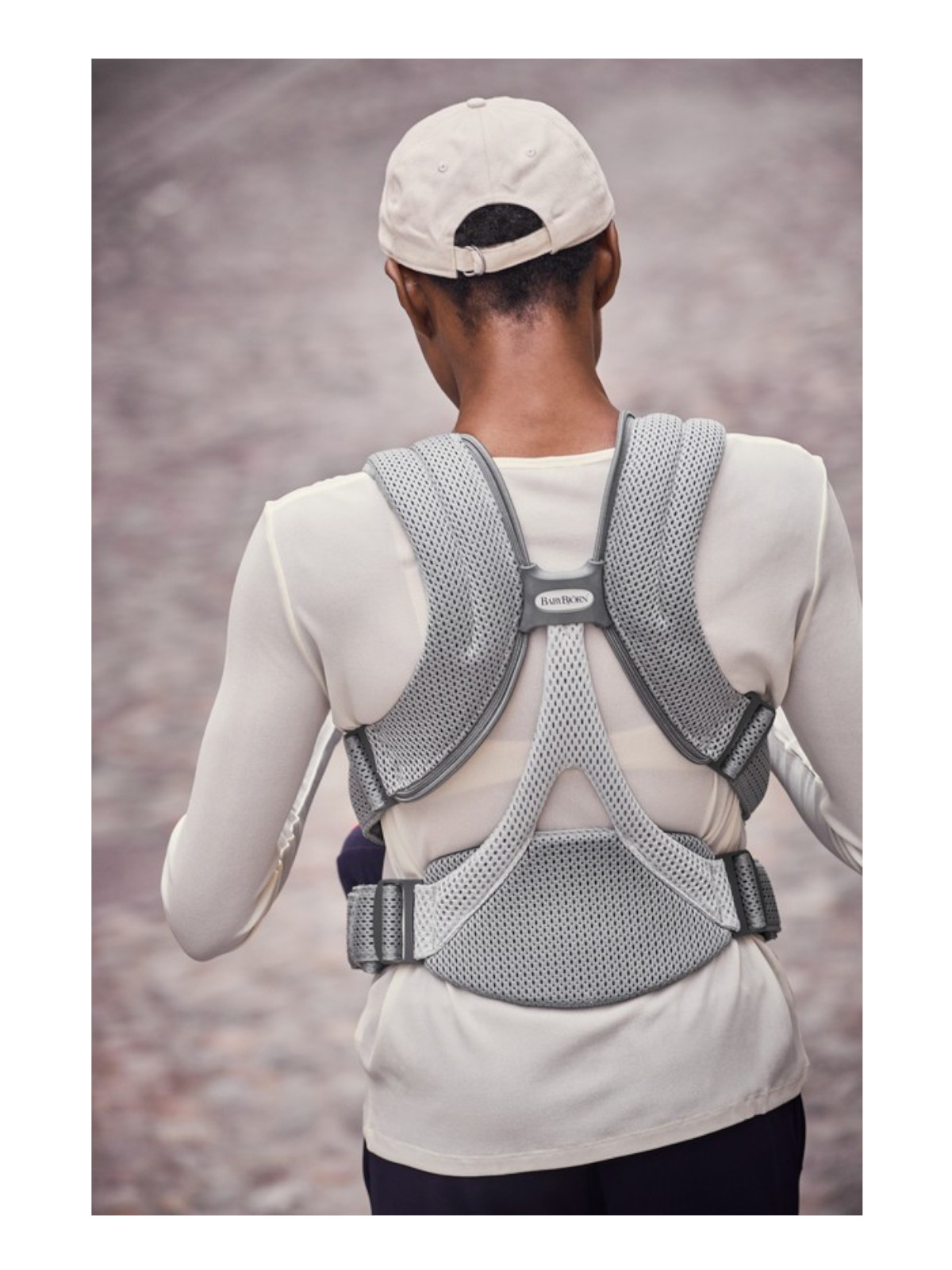 Babybjörn marsupio move 3d mesh grey - immagine 3