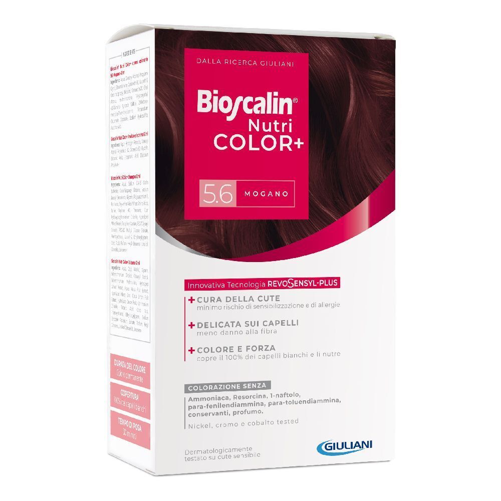 Bioscalin Nutri Color+ Tinta per Capelli – 5.6 Mogano