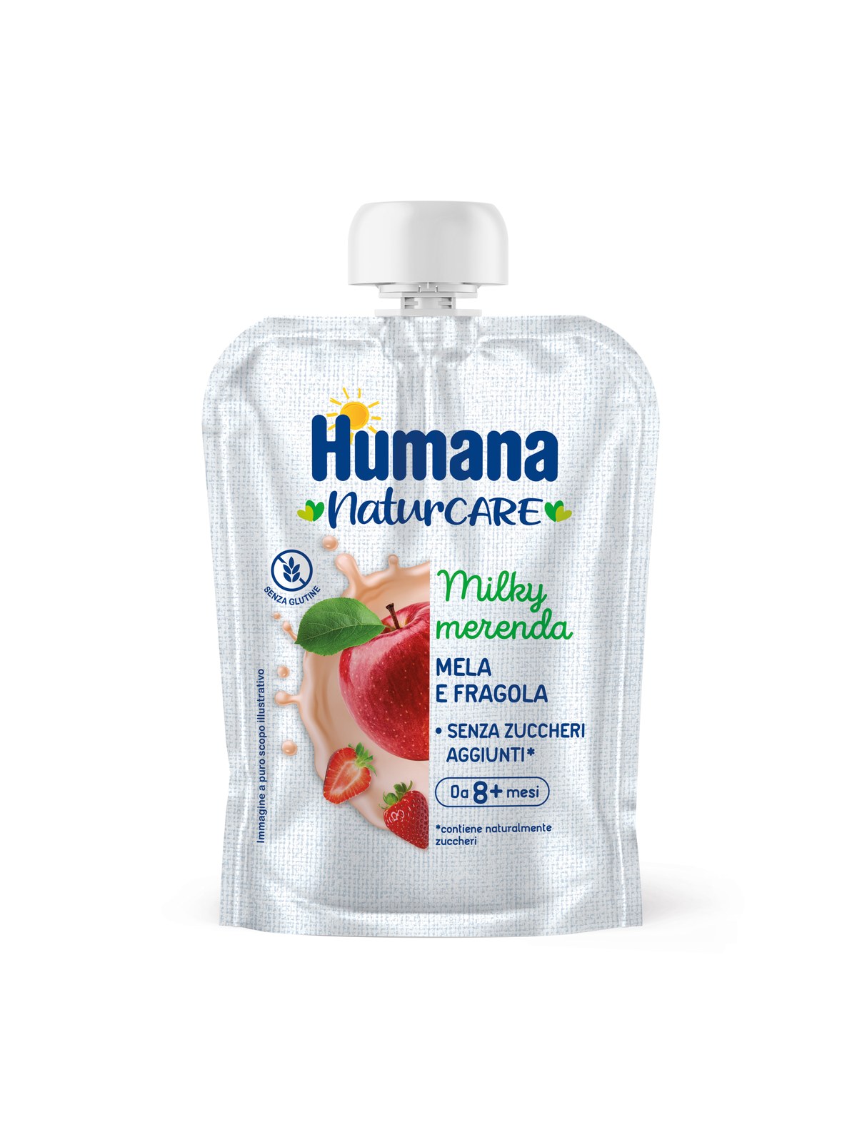 Humana – milkymerenda mela fragola 100 gr