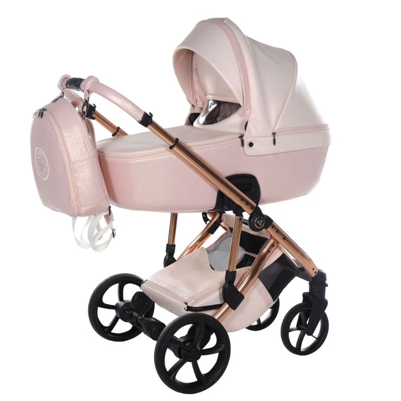 Junama Trio Termo Pearl V3 3 in 1 Rosa Telaio Rosegold