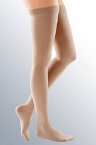 Calza coscia compressiva k1 a punta aperta medi duomed