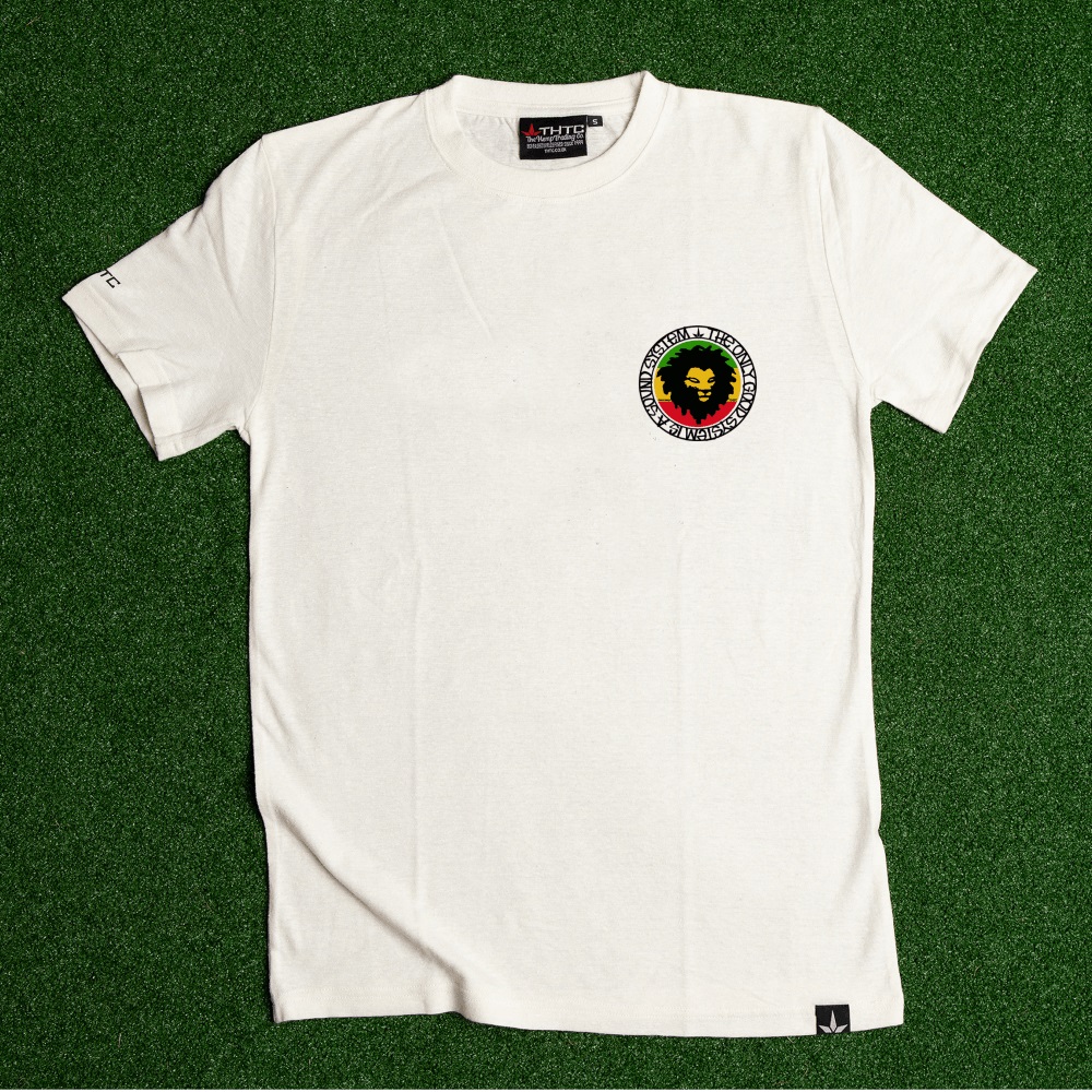 SYSTEM OF A MAU taschino – T-shirt NATURAL canapa e cotone – THTC